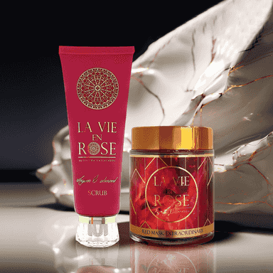 Special Offer | Red Mask Extraordinary 100ml + Argan and almond scrub 100ml La Vie en Rose