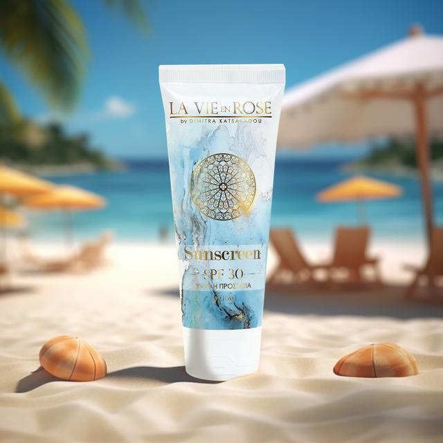 Αντηλιακή κρέμα προσώπου χωρίς χρώμα, 30 spf 100ml