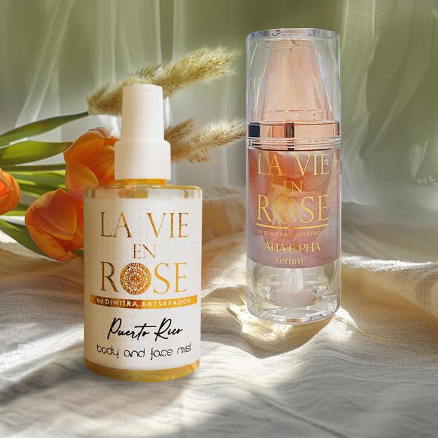 Special Offer | AHA & PHA serum 30ml + Puerto Rico 200ml | La Vie en Rose