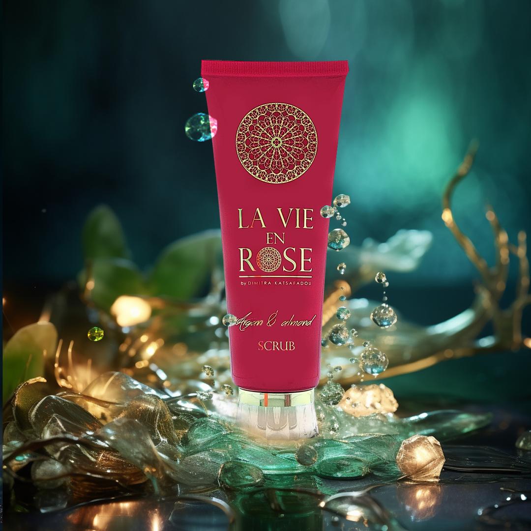 Argan and Almond Scrub | La Vie en Rose