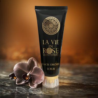 Black Orchid scrub 100ml | La Vie en Rose