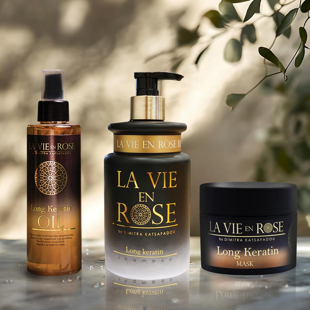 Long Keratin Set | La Vie en Rose