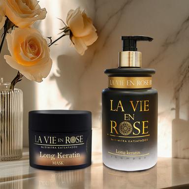 Special Offer | Long keratin shampoo 400ml + Long Keratin Mask 250ml | La Vie en Rose